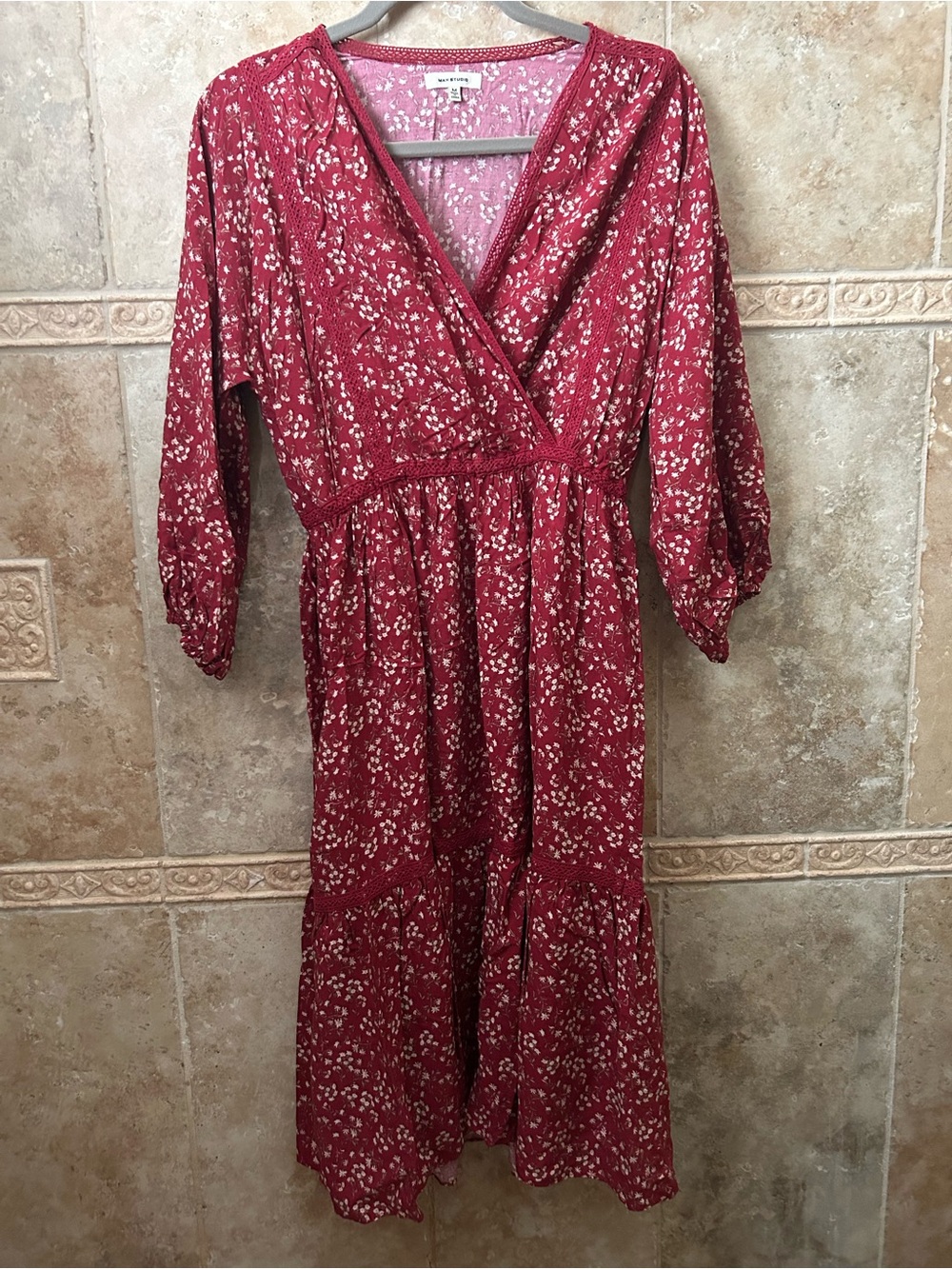 Max Studio Fall Dress Size M (worn 1x)
